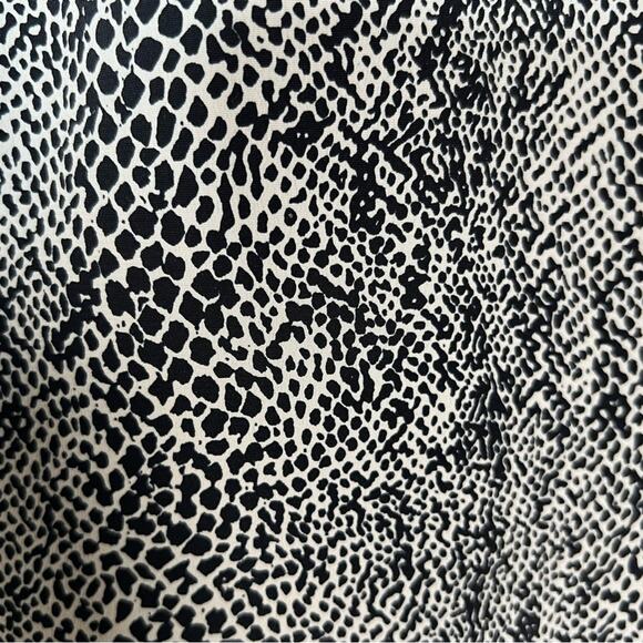 Maggie London black and tan snake print sleeveless maxi dress size 14 B53 - Picture 2 of 4